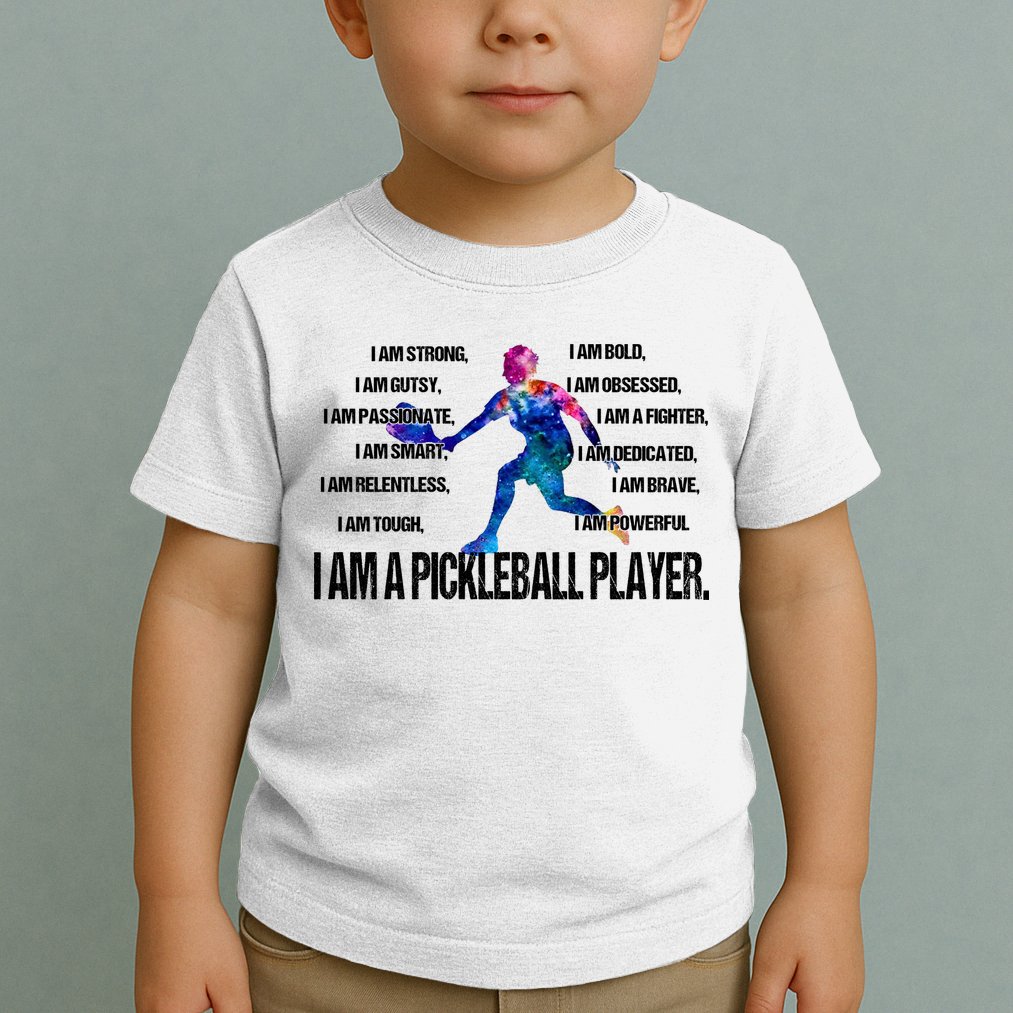 Pickleball I Am Trong Toddler T-Shirt
