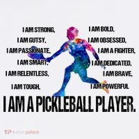 Pickleball I Am Trong Short Acrylic Beanie