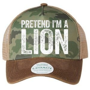 Pretend IM A Lion Matching Costume Legacy Tie Dye Trucker Hat