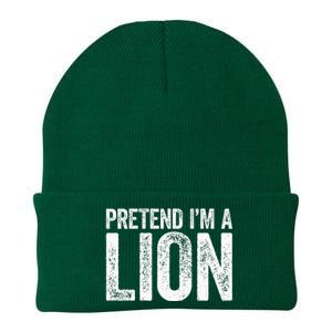 Pretend IM A Lion Matching Costume Knit Cap Winter Beanie