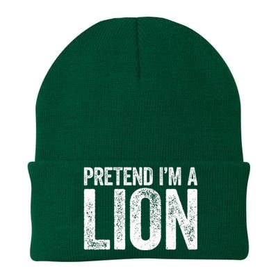 Pretend IM A Lion Matching Costume Knit Cap Winter Beanie