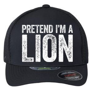 Pretend IM A Lion Matching Costume Flexfit Unipanel Trucker Cap