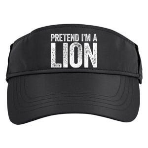 Pretend IM A Lion Matching Costume Adult Drive Performance Visor