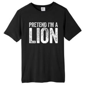 Pretend IM A Lion Matching Costume Tall Fusion ChromaSoft Performance T-Shirt