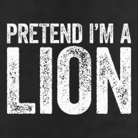 Pretend IM A Lion Matching Costume Golf Towel