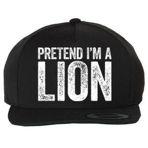 Pretend IM A Lion Matching Costume Wool Snapback Cap