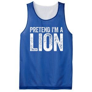 Pretend IM A Lion Matching Costume Mesh Reversible Basketball Jersey Tank