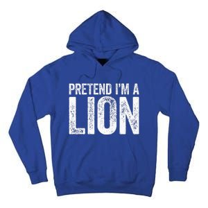 Pretend IM A Lion Matching Costume Tall Hoodie