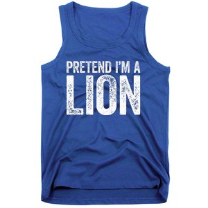 Pretend IM A Lion Matching Costume Tank Top