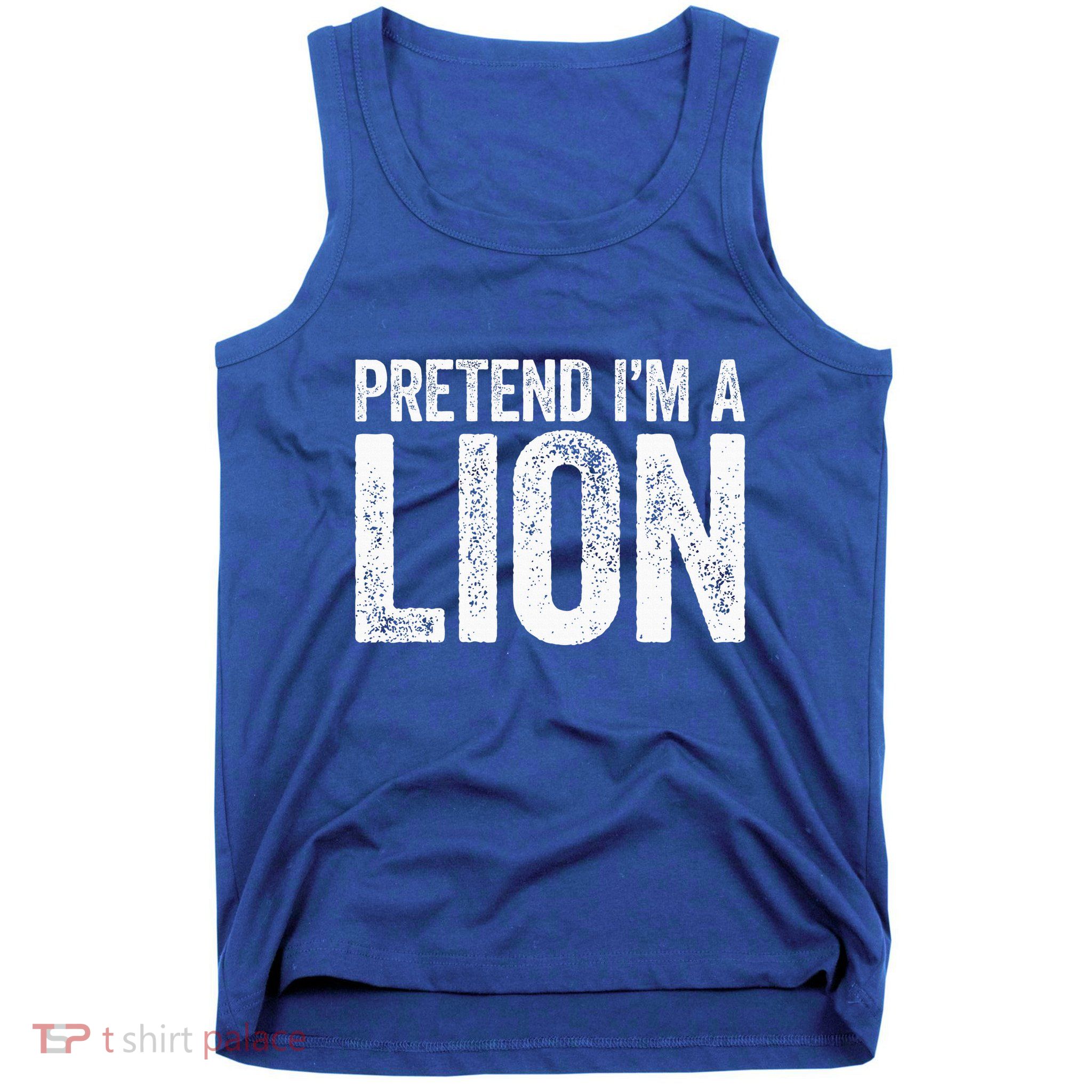 Pretend IM A Lion Matching Costume Tank Top