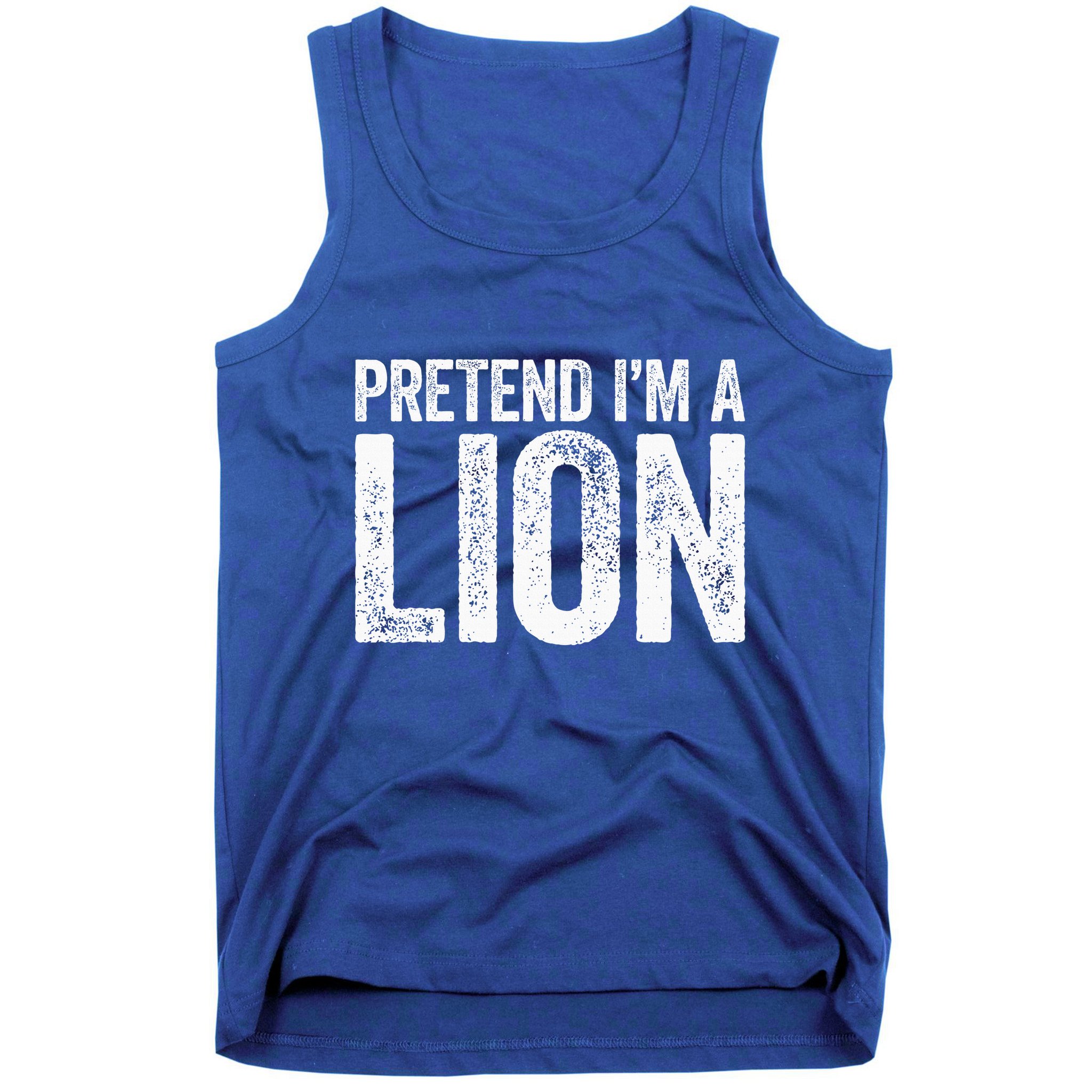 Pretend IM A Lion Matching Costume Tank Top