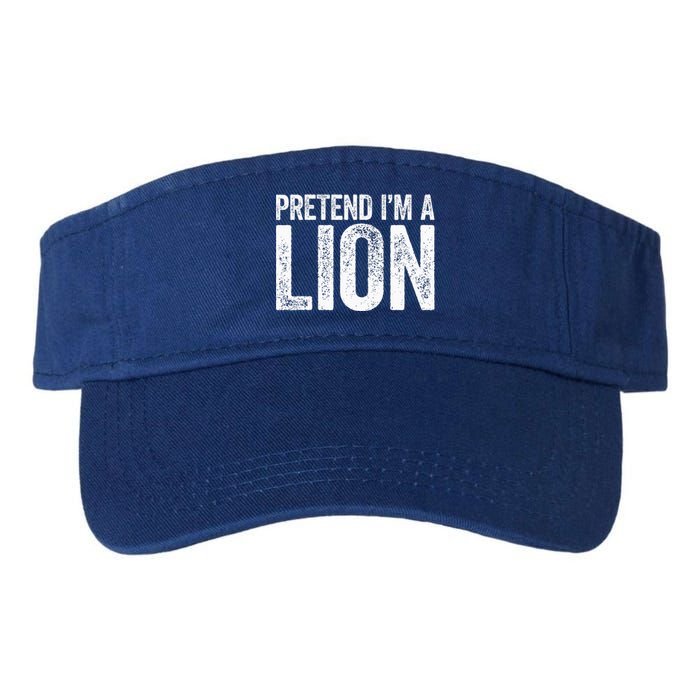 Pretend IM A Lion Matching Costume Valucap Bio-Washed Visor