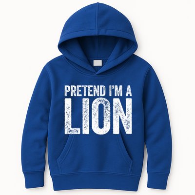 Pretend IM A Lion Matching Costume Kids Hoodie
