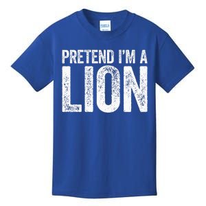 Pretend IM A Lion Matching Costume Kids T-Shirt