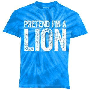 Pretend IM A Lion Matching Costume Kids Tie-Dye T-Shirt