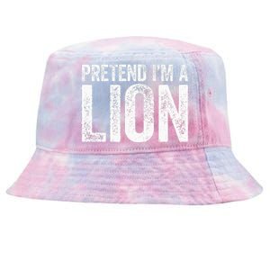 Pretend IM A Lion Matching Costume Tie-Dyed Bucket Hat