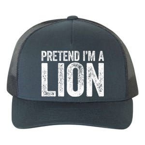 Pretend IM A Lion Matching Costume Yupoong Adult 5-Panel Trucker Hat