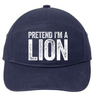 Pretend IM A Lion Matching Costume 7-Panel Snapback Hat