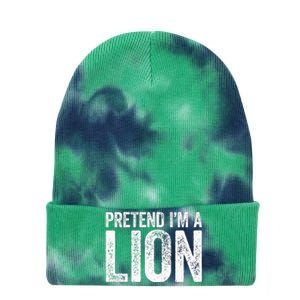 Pretend IM A Lion Matching Costume Tie Dye 12in Knit Beanie