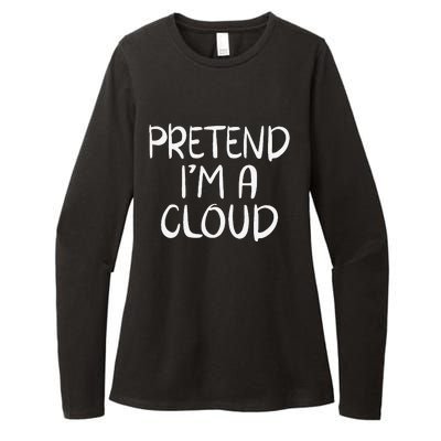 Pretend Im A Cloud Family Lazy Halloween Party Womens CVC Long Sleeve Shirt