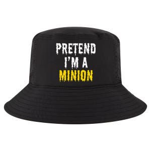 Pretend IM A Minion Halloween Party Funny Lazy Cool Comfort Performance Bucket Hat