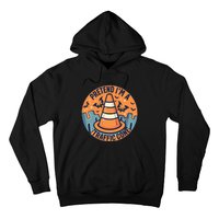 PRETEND IM A TRAFFIC CONE Halloween Costume Hoodie