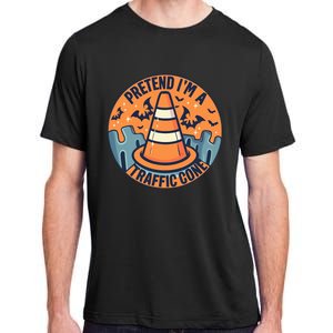 PRETEND IM A TRAFFIC CONE Halloween Costume Adult ChromaSoft Performance T-Shirt