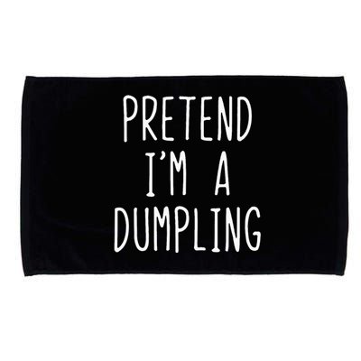 Pretend IM A Dumpling Costume Halloween Lazy Easy Microfiber Hand Towel