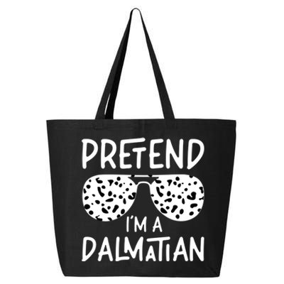 Pretend Im A Dalmatian Costume Funny Halloween Party Meaningful Gift 25L Jumbo Tote