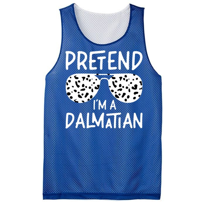 Pretend Im A Dalmatian Costume Funny Halloween Party Meaningful Gift Mesh Reversible Basketball Jersey Tank