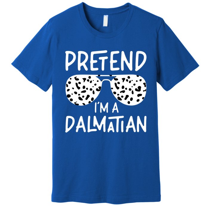 Pretend Im A Dalmatian Costume Funny Halloween Party Meaningful Gift Premium T-Shirt