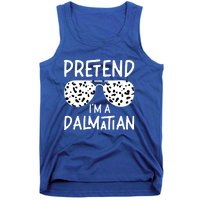 Pretend Im A Dalmatian Costume Funny Halloween Party Meaningful Gift Tank Top