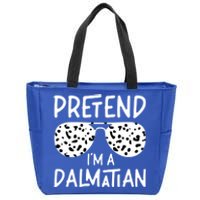 Pretend Im A Dalmatian Costume Funny Halloween Party Meaningful Gift Zip Tote Bag