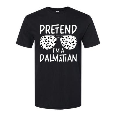 Pretend Im A Dalmatian Costume Funny Halloween Party Meaningful Gift Softstyle CVC T-Shirt