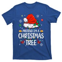 Pretend IM A Christmas Tree Funny Lazy Halloween Costume Great Gift T-Shirt