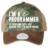 Programmer Is Always Right Software Engineer Programming Gift Legacy Tie Dye Trucker Hat