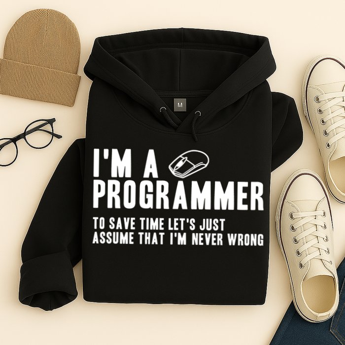 Programmer Is Always Right Software Engineer Programming Gift Hoodie