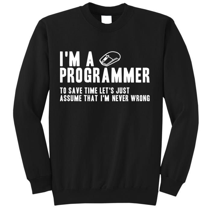 Programmer Is Always Right Software Engineer Programming Gift Sweatshirt