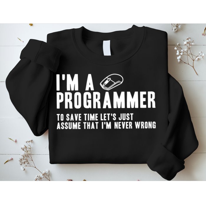 Programmer Is Always Right Software Engineer Programming Gift Sweatshirt