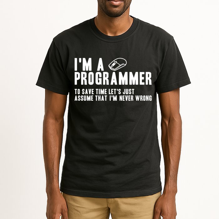 Programmer Is Always Right Software Engineer Programming Gift Tall T-Shirt