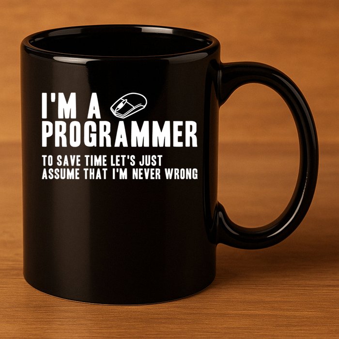 Programmer Is Always Right Software Engineer Programming Gift 11oz C Handle Ceramic Mug