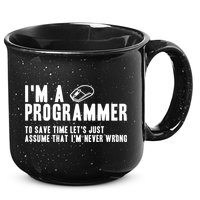 Programmer Is Always Right Software Engineer Programming Gift 15oz Campfire Ceramic Mug