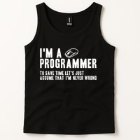 Programmer Is Always Right Software Engineer Programming Gift Tank Top