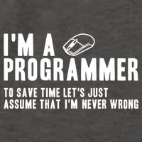 Programmer Is Always Right Software Engineer Programming Gift Vector Backpack