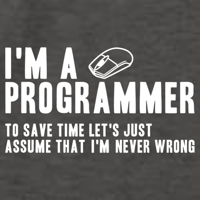 Programmer Is Always Right Software Engineer Programming Gift Vector Backpack