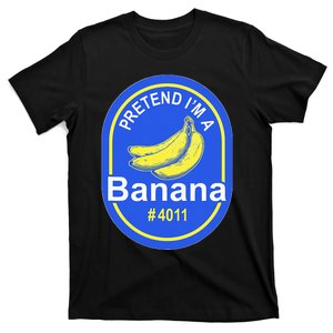 Pretend Im A Banana Lazy Halloween Last Minute Costume T-Shirt