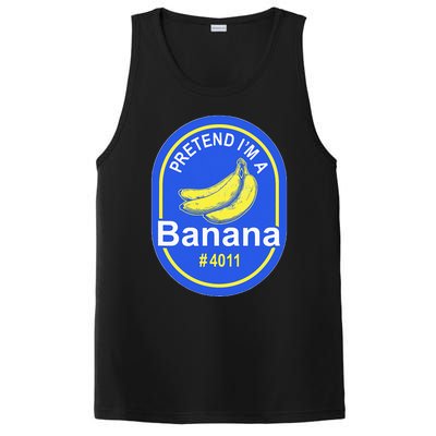 Pretend Im A Banana Lazy Halloween Last Minute Costume PosiCharge Competitor Tank