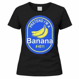 Pretend Im A Banana Lazy Halloween Last Minute Costume Women's T-Shirt