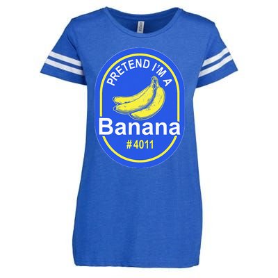 Pretend Im A Banana Lazy Halloween Last Minute Costume Enza Ladies Jersey Football T-Shirt