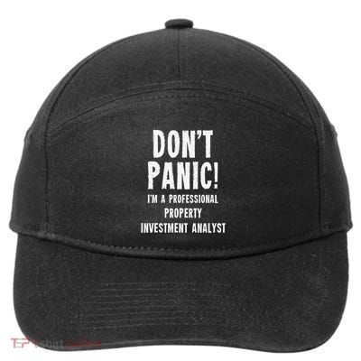 Property Investment Analyst 7-Panel Snapback Hat